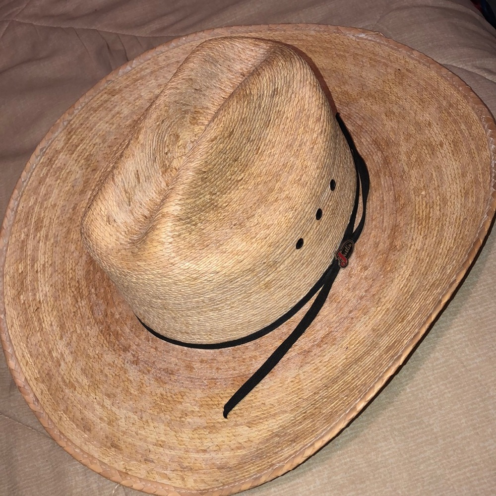 Justin 20x straw cowboy hat